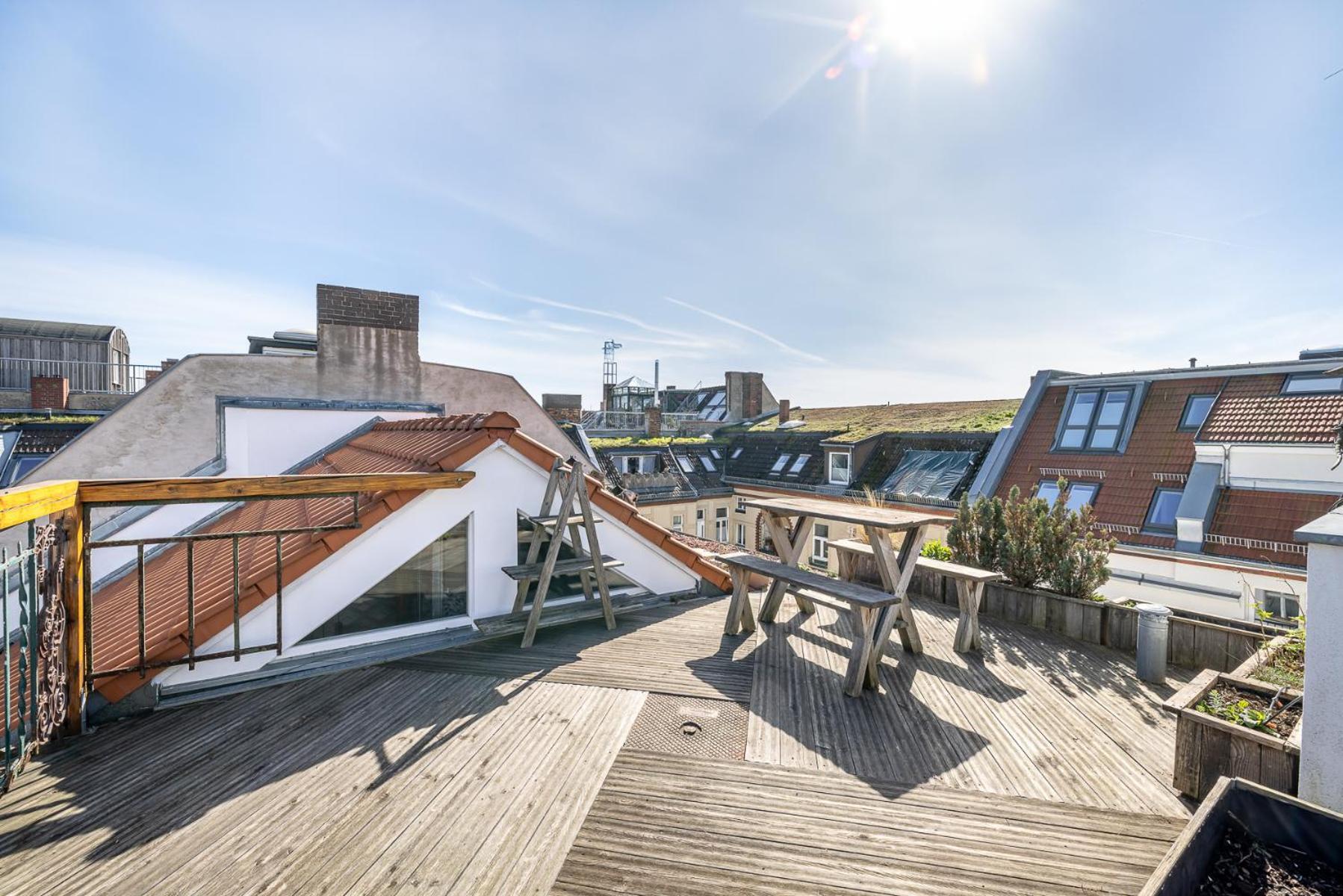 Top Floor Penthouse With Garden Berlino Esterno foto