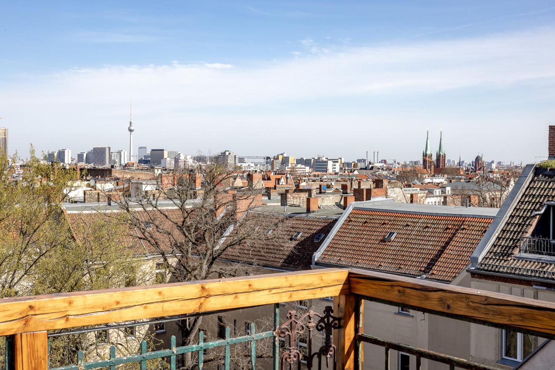 Top Floor Penthouse With Garden Berlino Esterno foto
